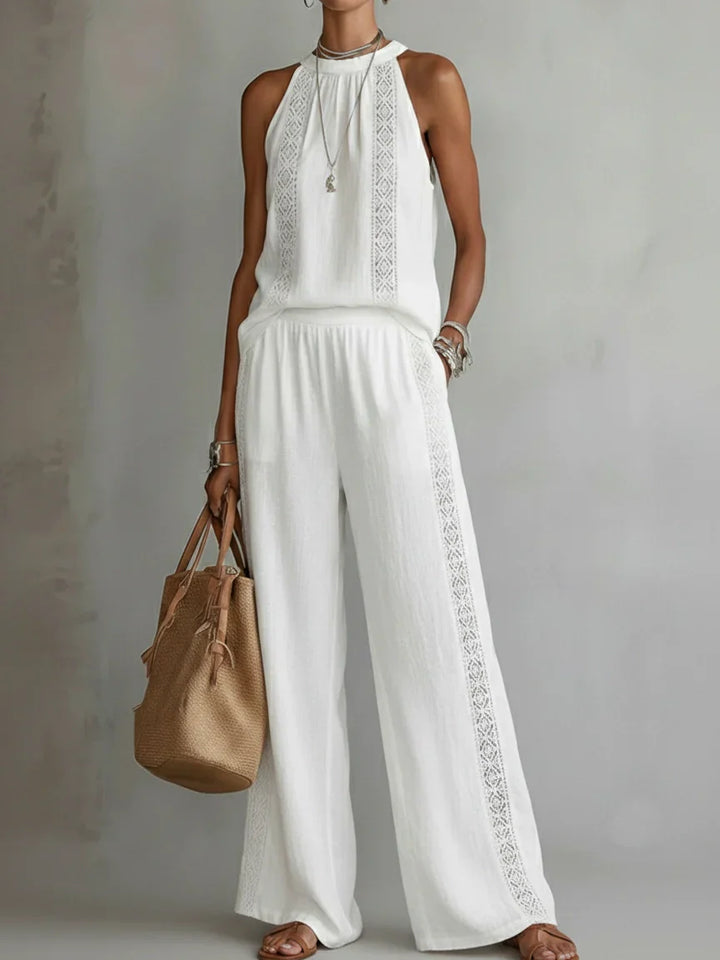 Camilla | Coordinato Due Pezzi con Top Halter