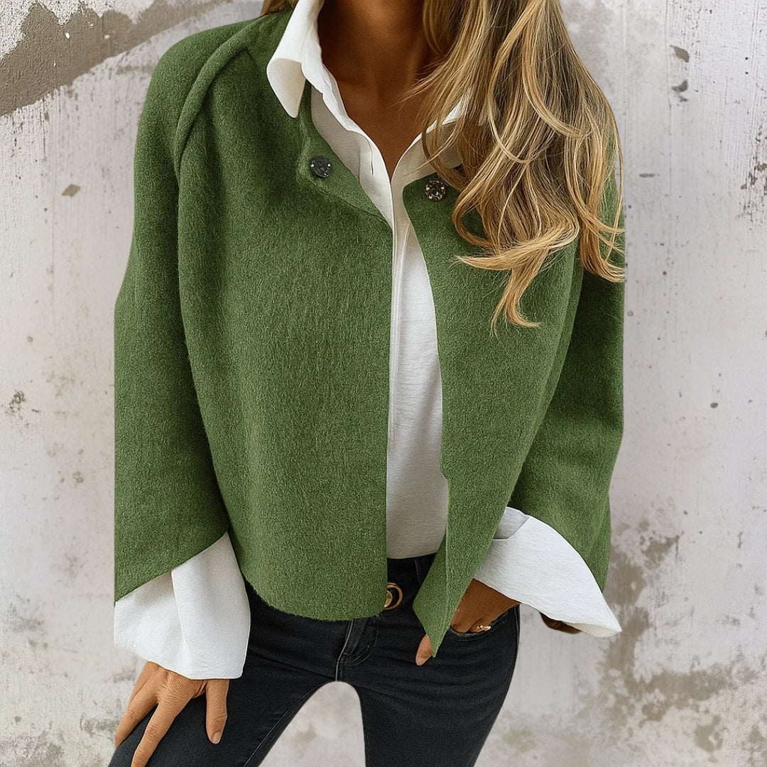 Judith™ | Giacca Corta Elegante Look Cashmere