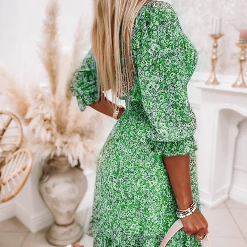 Keely | Abito Floreale Elegante