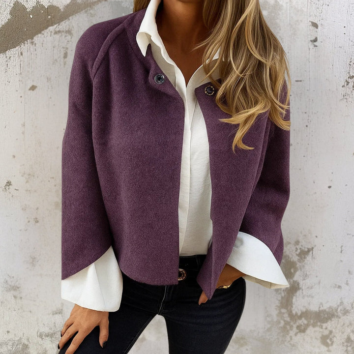 Judith™ | Giacca Corta Elegante Look Cashmere