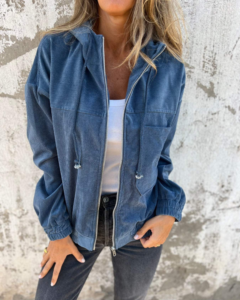 Ella™ | Giacca con Cappuccio e Zip