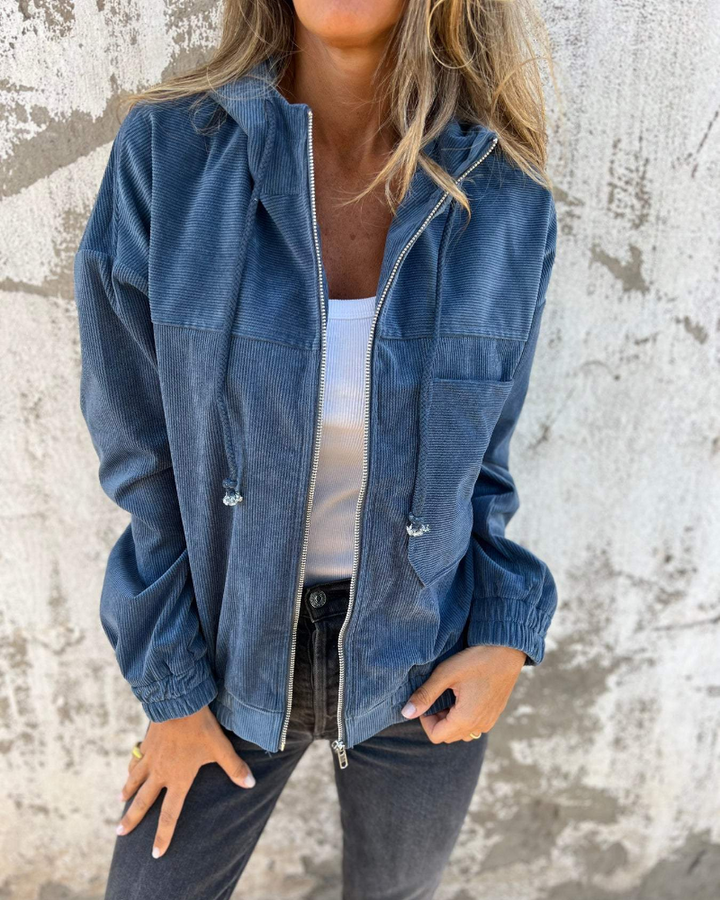 Ella™ | Giacca con Cappuccio e Zip