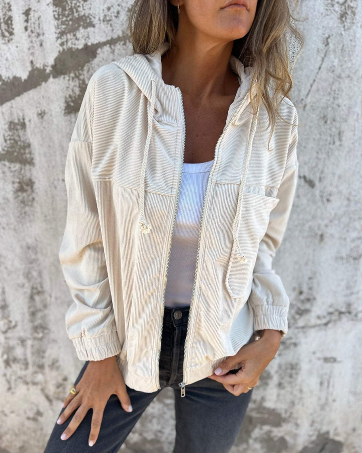 Ella™ | Giacca con Cappuccio e Zip