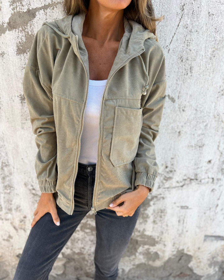 Ella™ | Giacca con Cappuccio e Zip