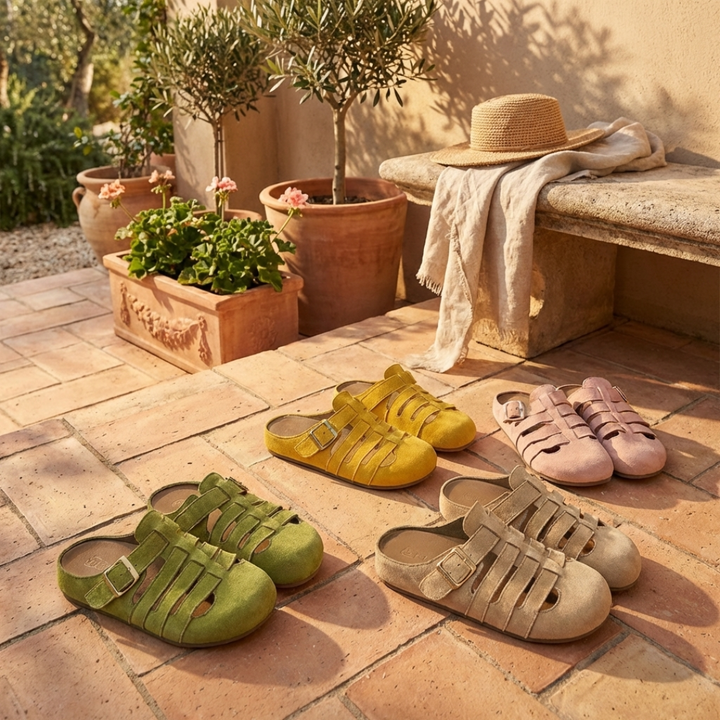 Nathalie | Sandali mule slip-on confortevoli
