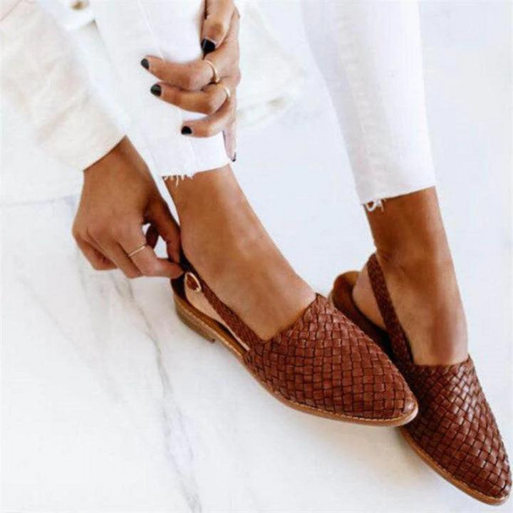 Donna™ | Ballerine eleganti intrecciate