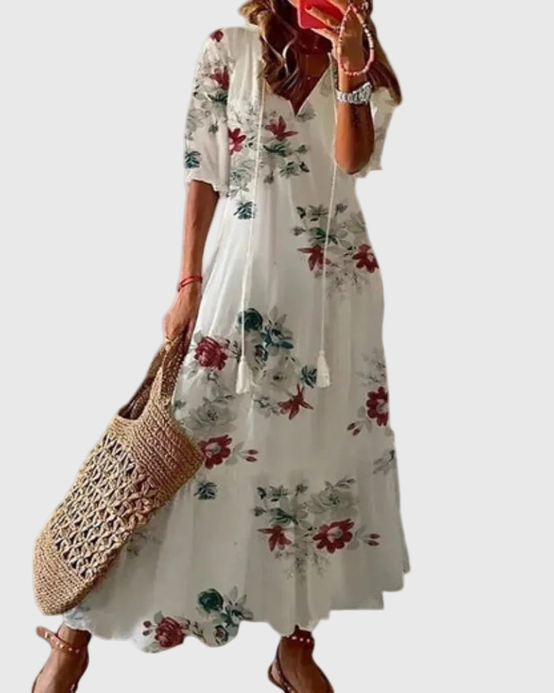 Sofia | Maxi Abito Boho Vintage Estivo