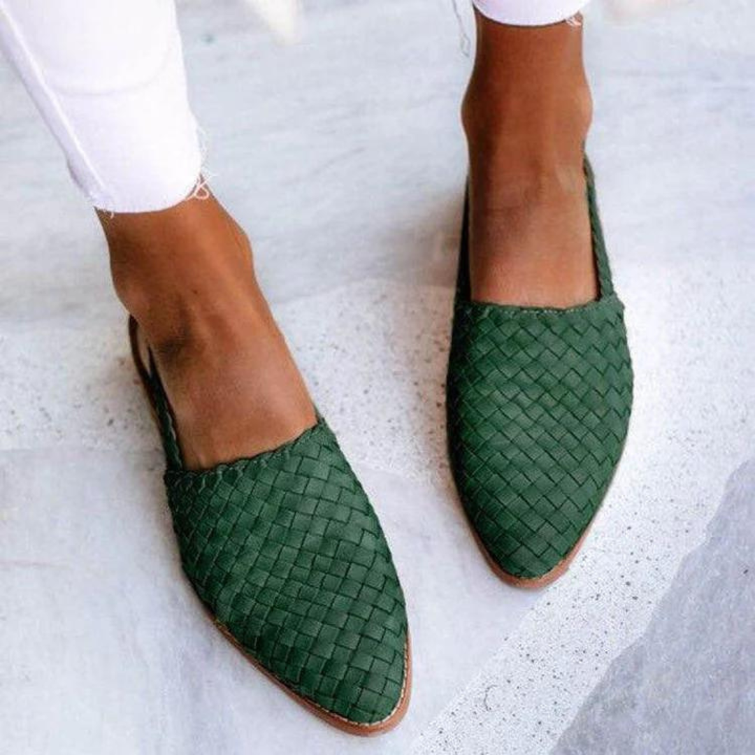Donna™ | Ballerine eleganti intrecciate