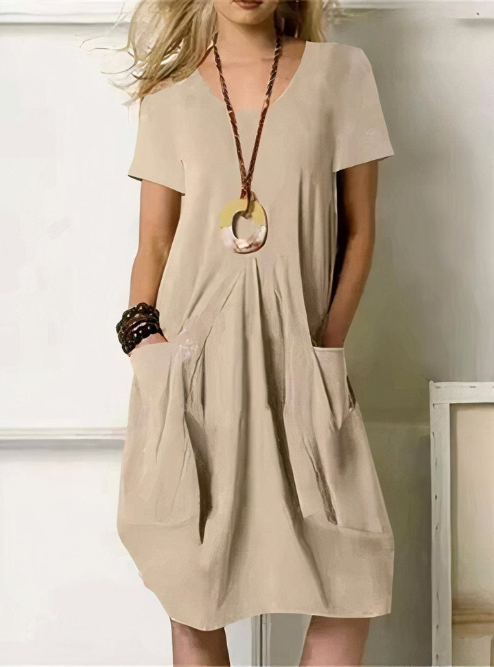 Oriane™ | Abito Maxi Casual Fluente