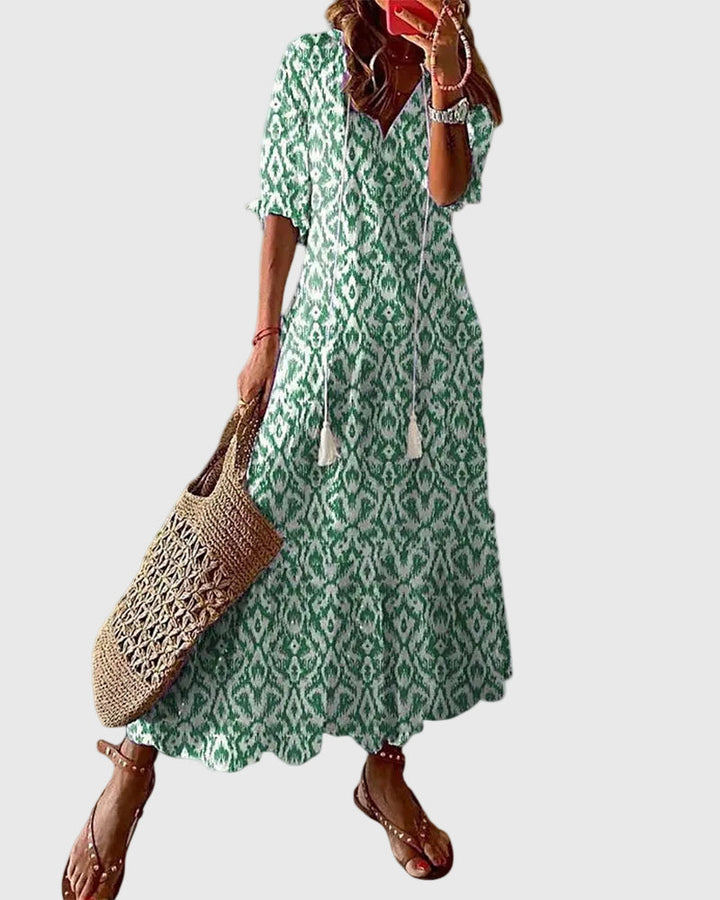 Sofia | Maxi Abito Boho Vintage Estivo