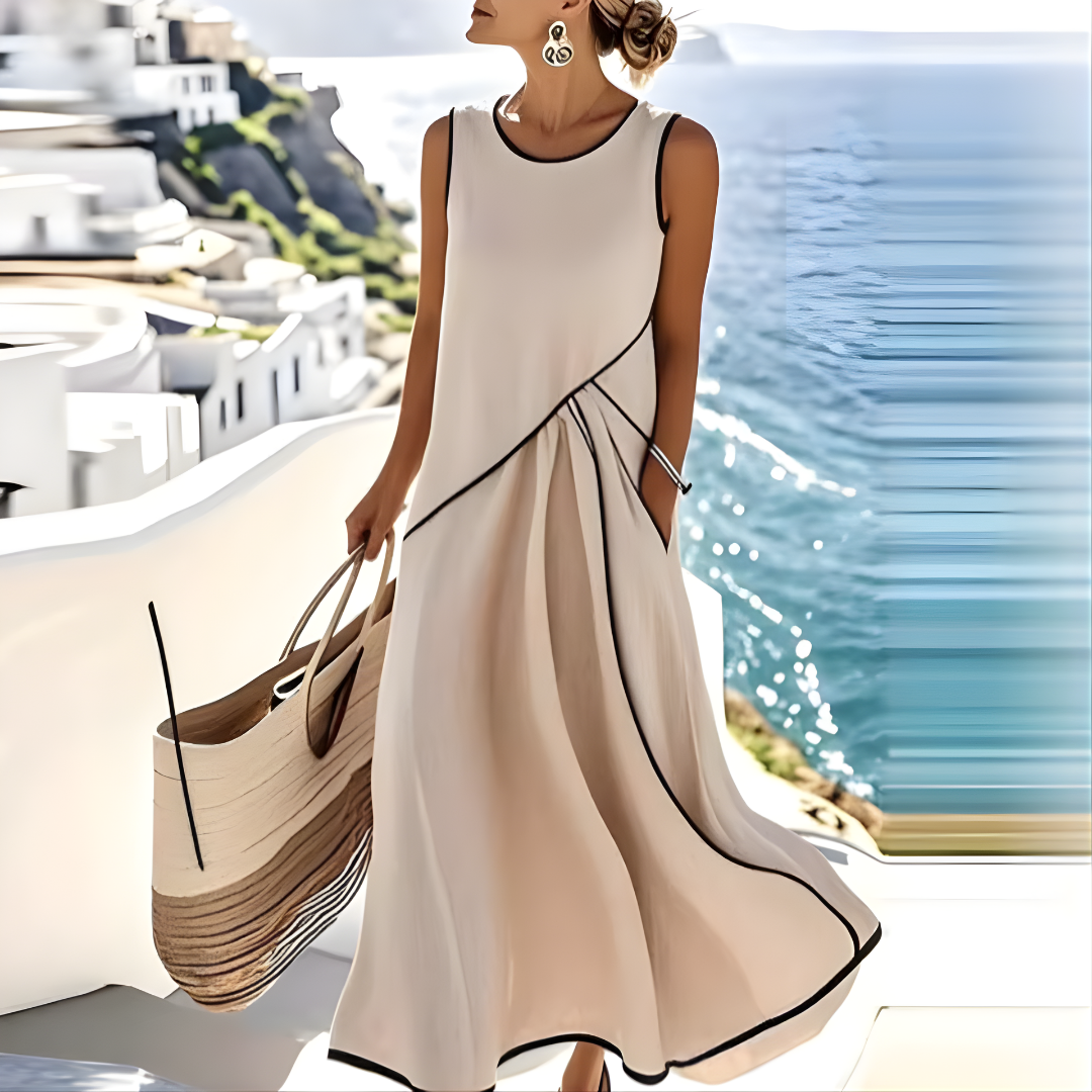 Saige™ | Abito Estivo a Righe