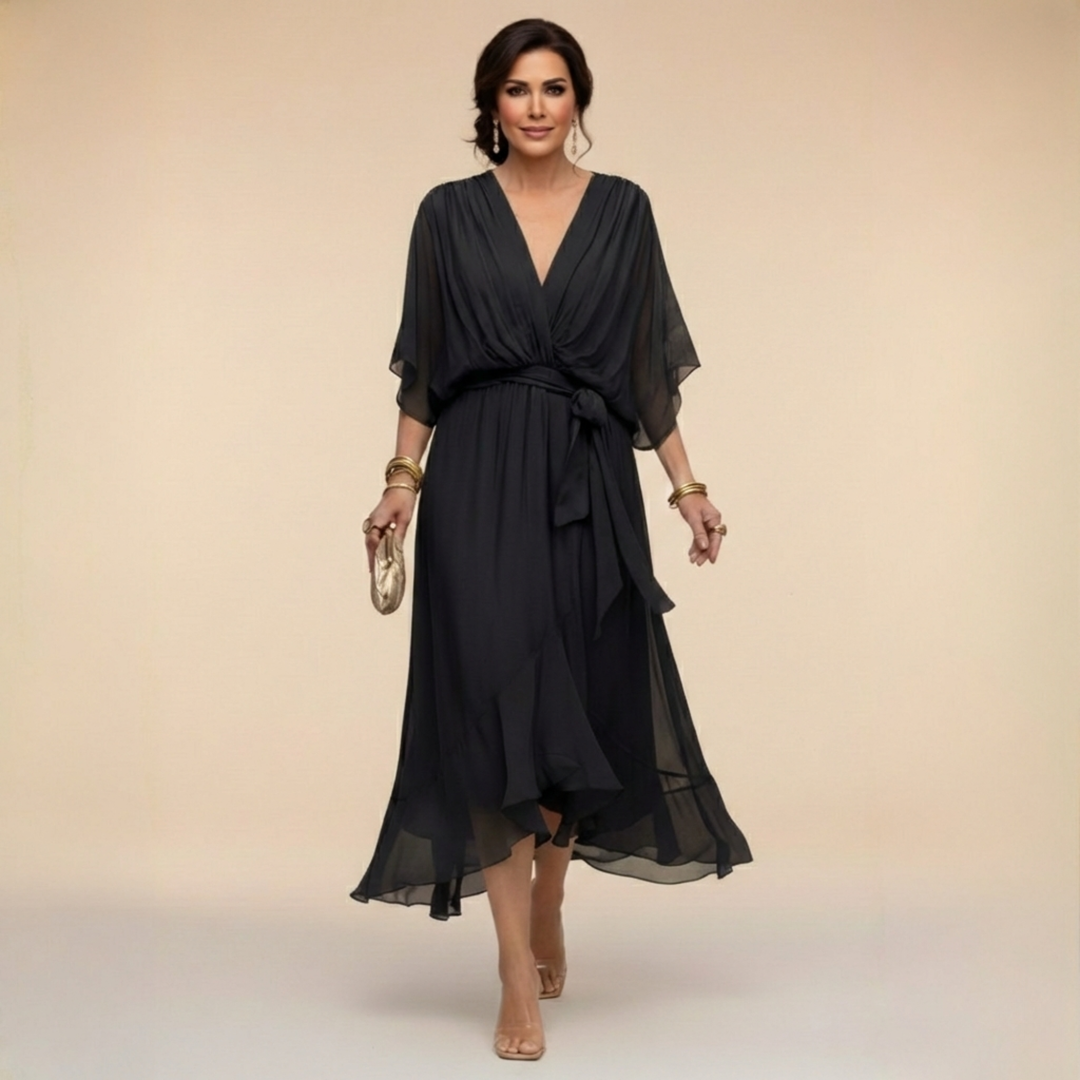 MARTA™ | ABITO ELEGANTE CON SCOLLO A V