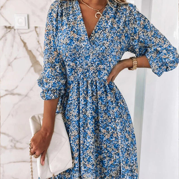 Keely | Abito Floreale Elegante