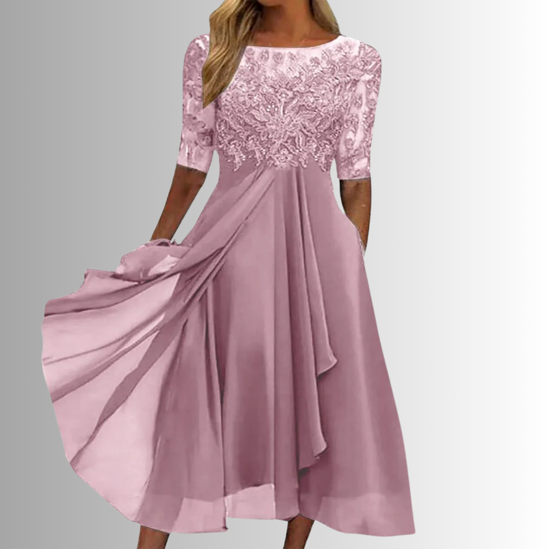 Rhonda™ | Abito elegante in pizzo