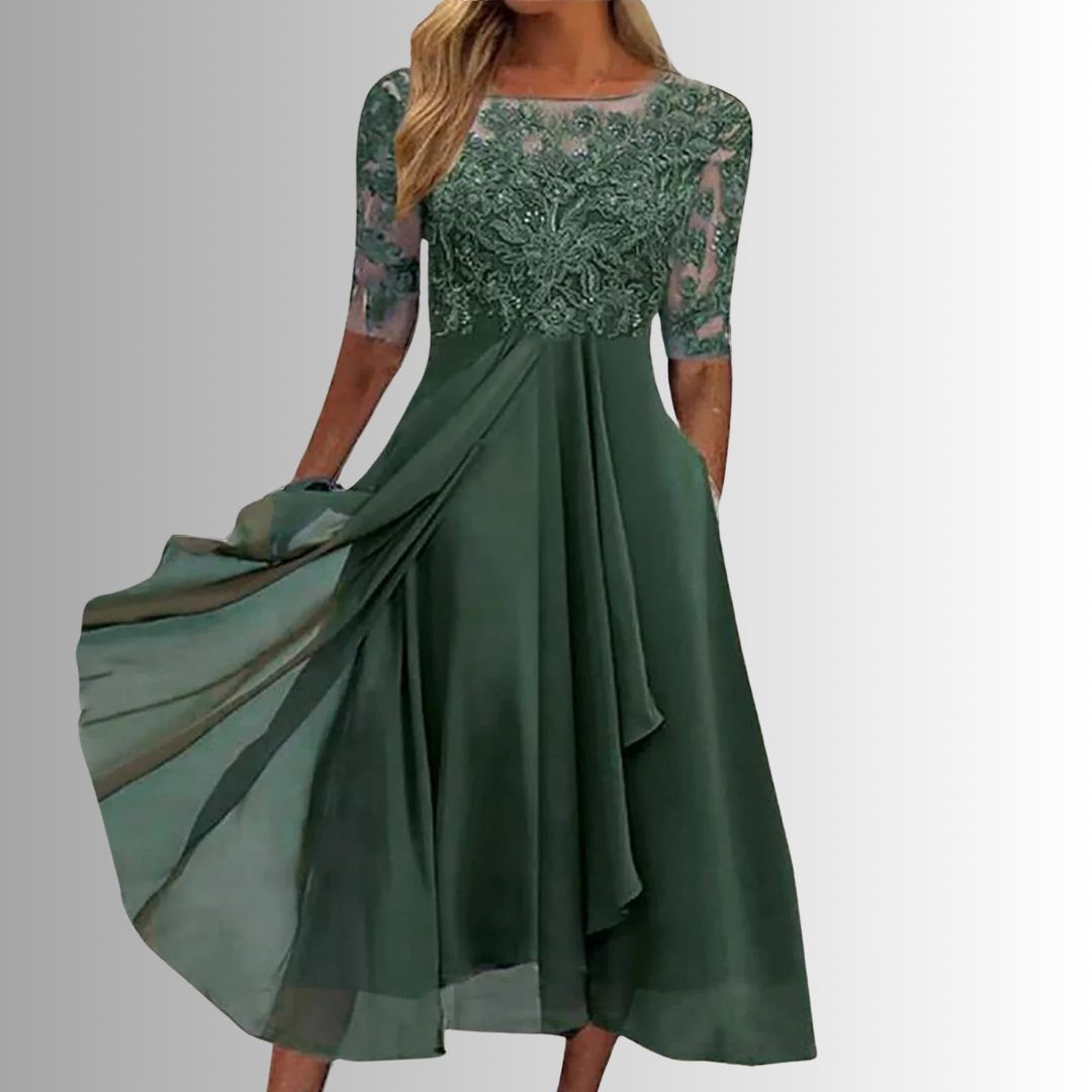 Rhonda™ | Abito elegante in pizzo