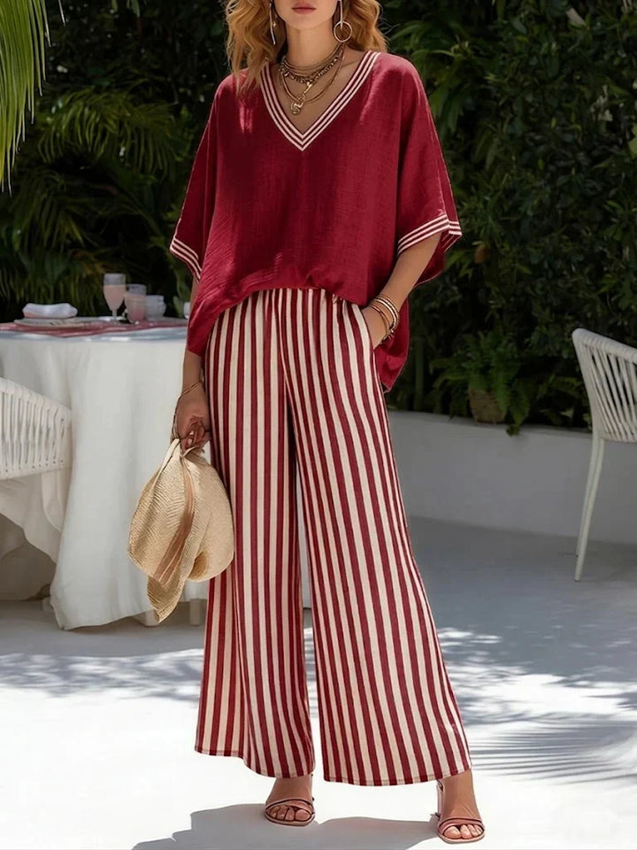 Sienna | Coordinato Due Pezzi a Righe