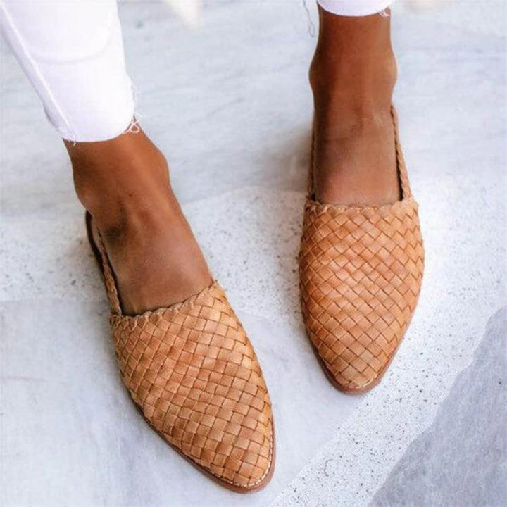 Donna™ | Ballerine eleganti intrecciate