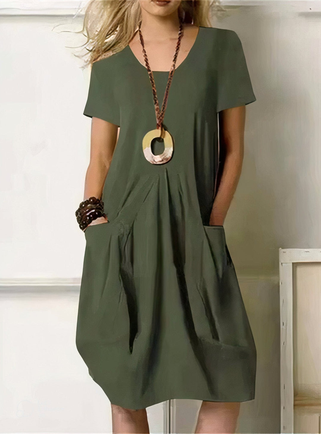 Oriane™ | Abito Maxi Casual Fluente