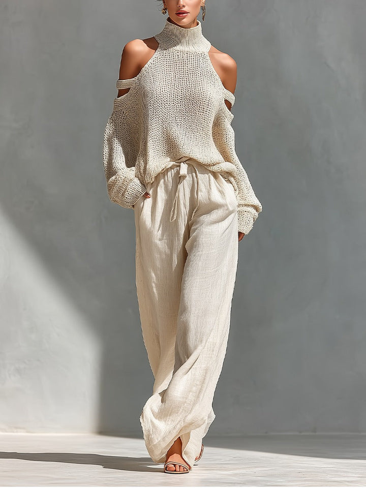 Alessia | Completo Due Pezzi Off-Shoulder