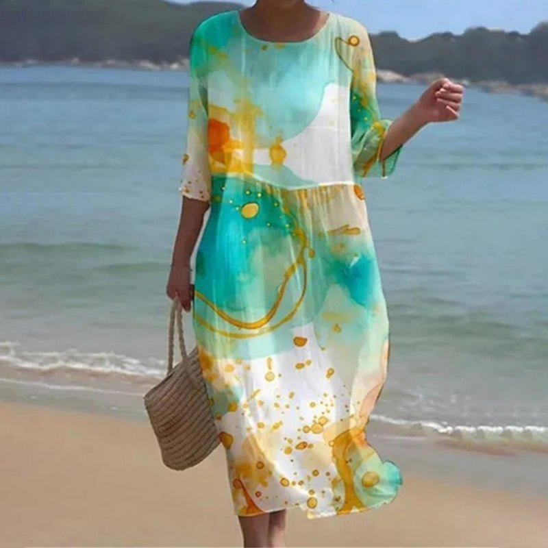 Zara | Abito Floreale al Tramonto