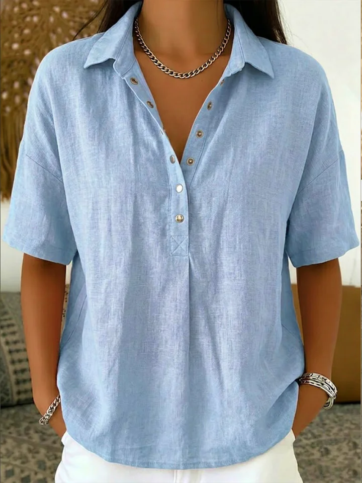 Willow | Blusa con colletto e bottoni
