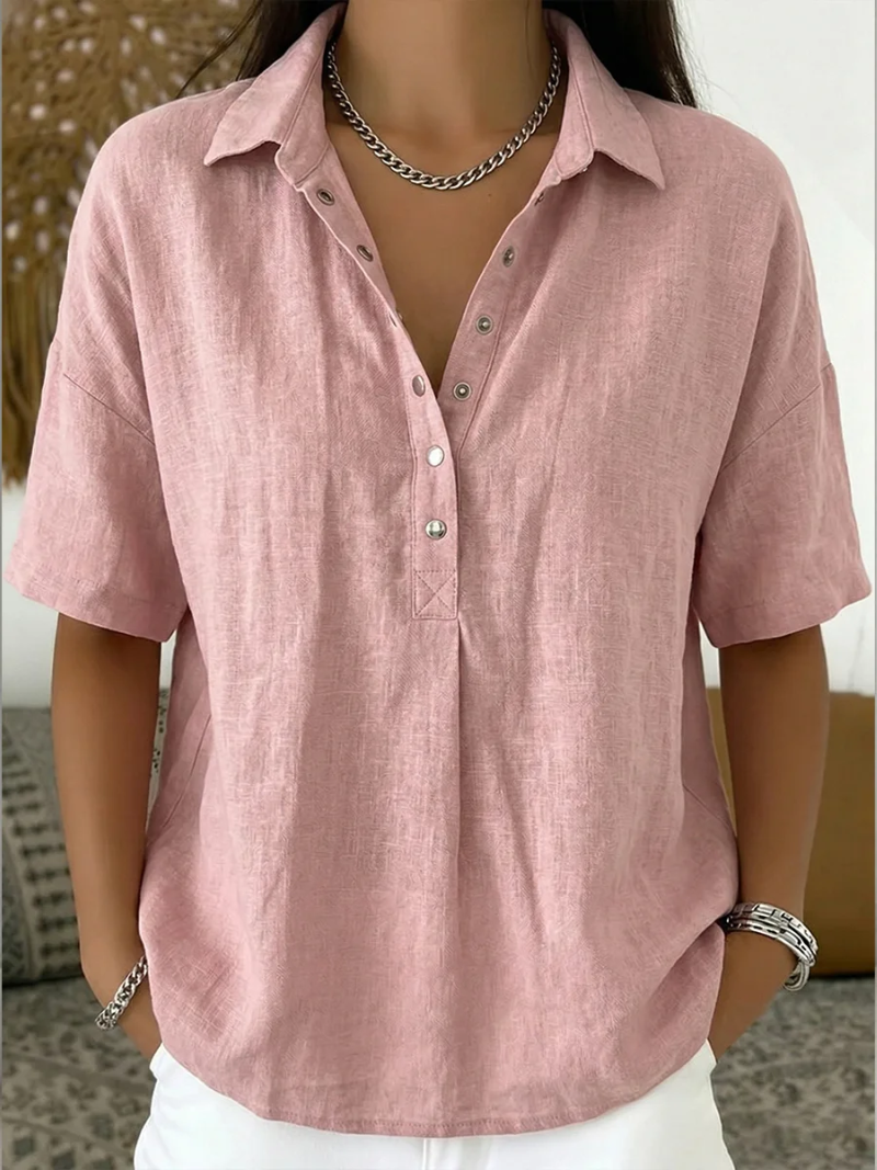 Willow | Blusa con colletto e bottoni