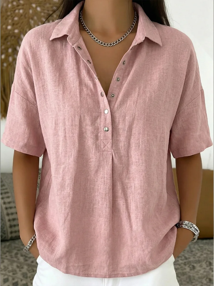 Willow | Blusa con colletto e bottoni