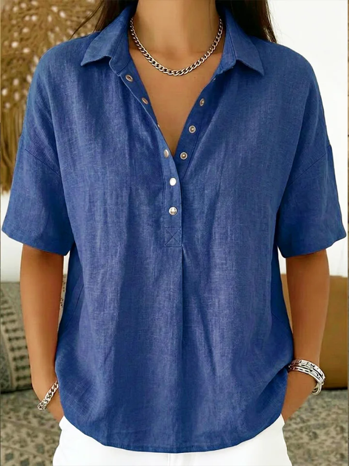 Willow | Blusa con colletto e bottoni