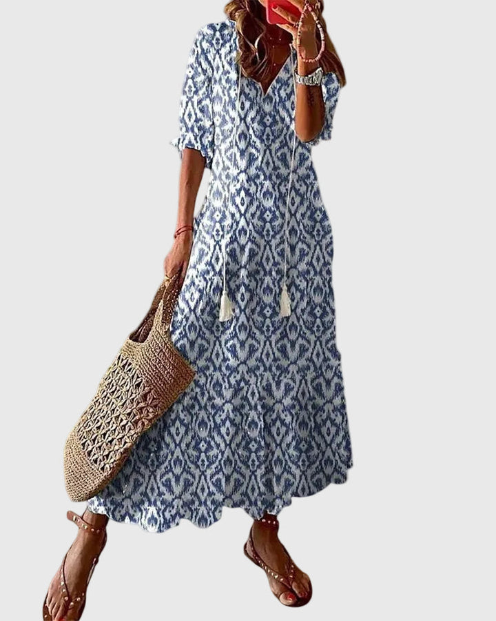 Sofia | Maxi Abito Boho Vintage Estivo
