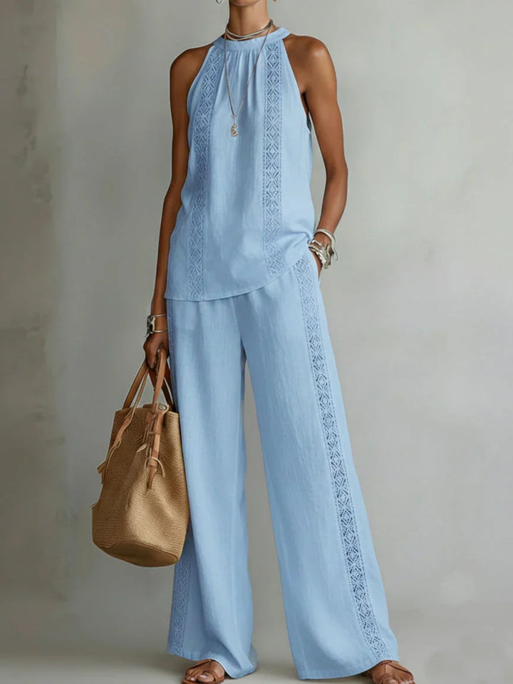 Camilla | Coordinato Due Pezzi con Top Halter