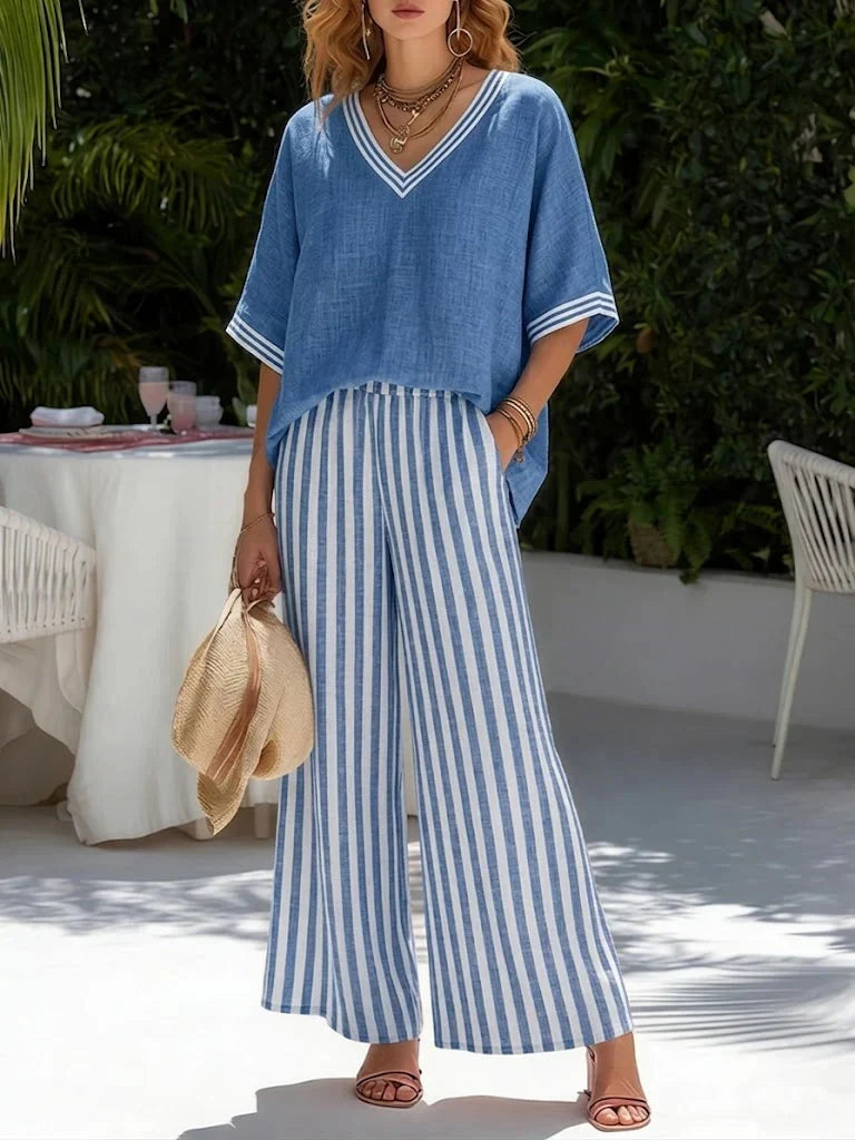 Sienna | Coordinato Due Pezzi a Righe