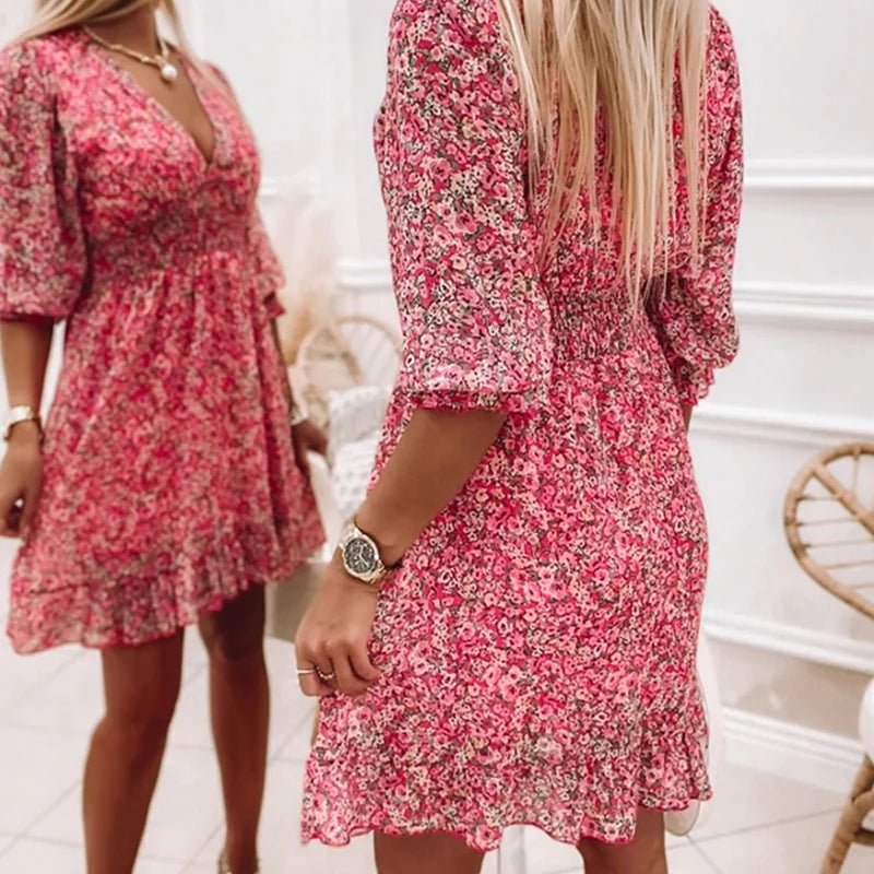 Keely | Abito Floreale Elegante