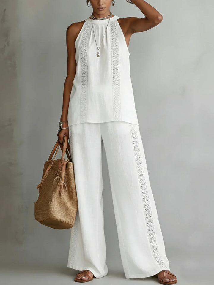 Camilla | Coordinato Due Pezzi con Top Halter