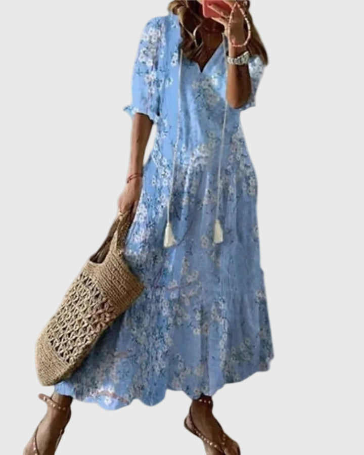 Sofia | Maxi Abito Boho Vintage Estivo