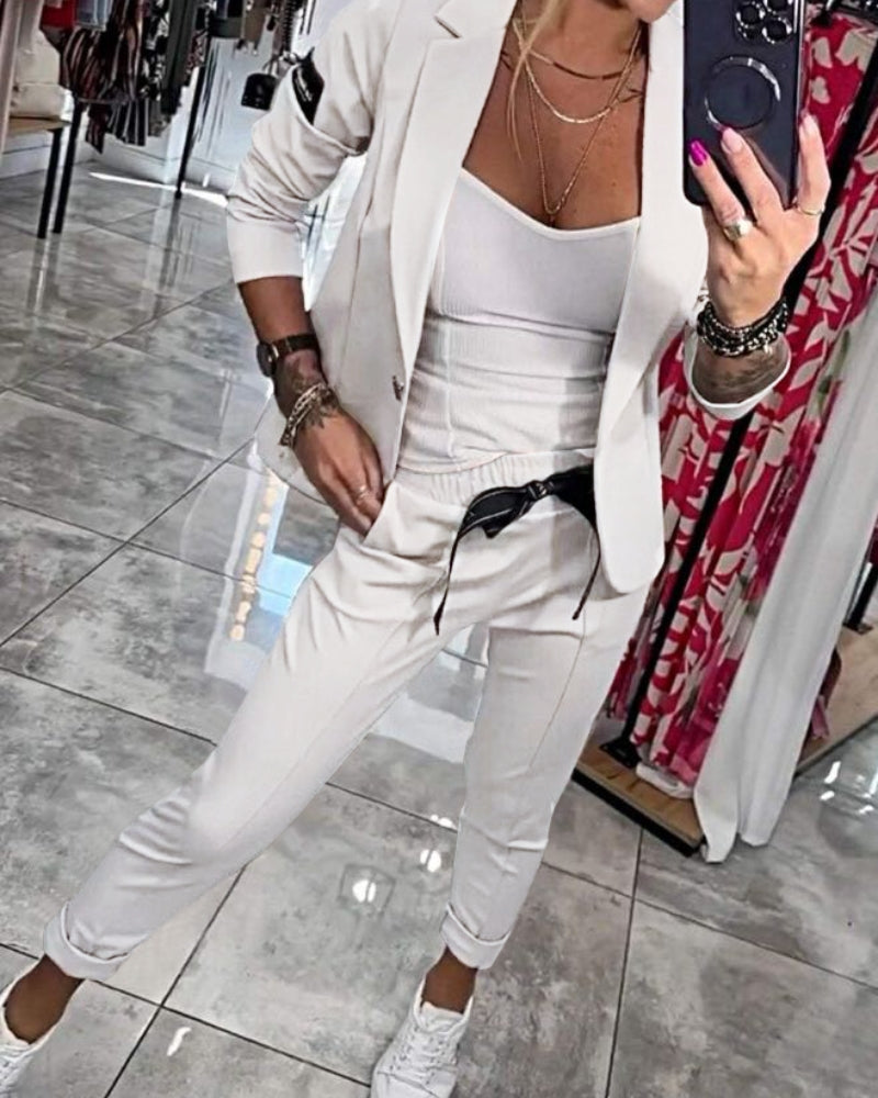 Malou | Completo: top, giacca e pantaloni