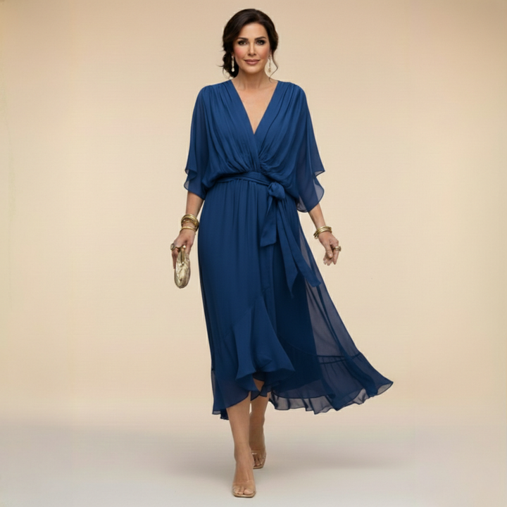 MARTA™ | ABITO ELEGANTE CON SCOLLO A V