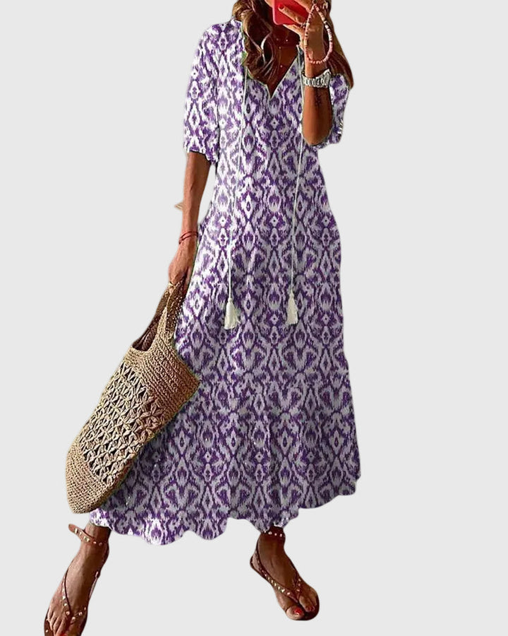 Sofia | Maxi Abito Boho Vintage Estivo