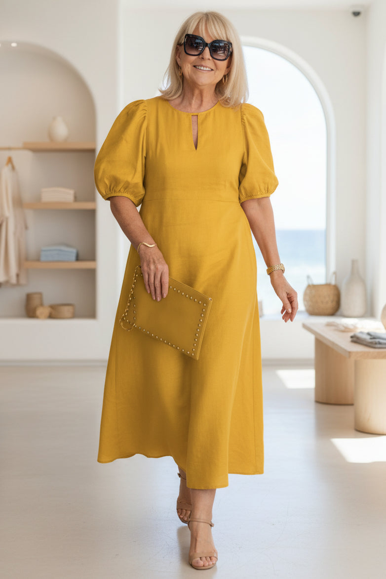 Cheryl | Abito Midi Slanciante