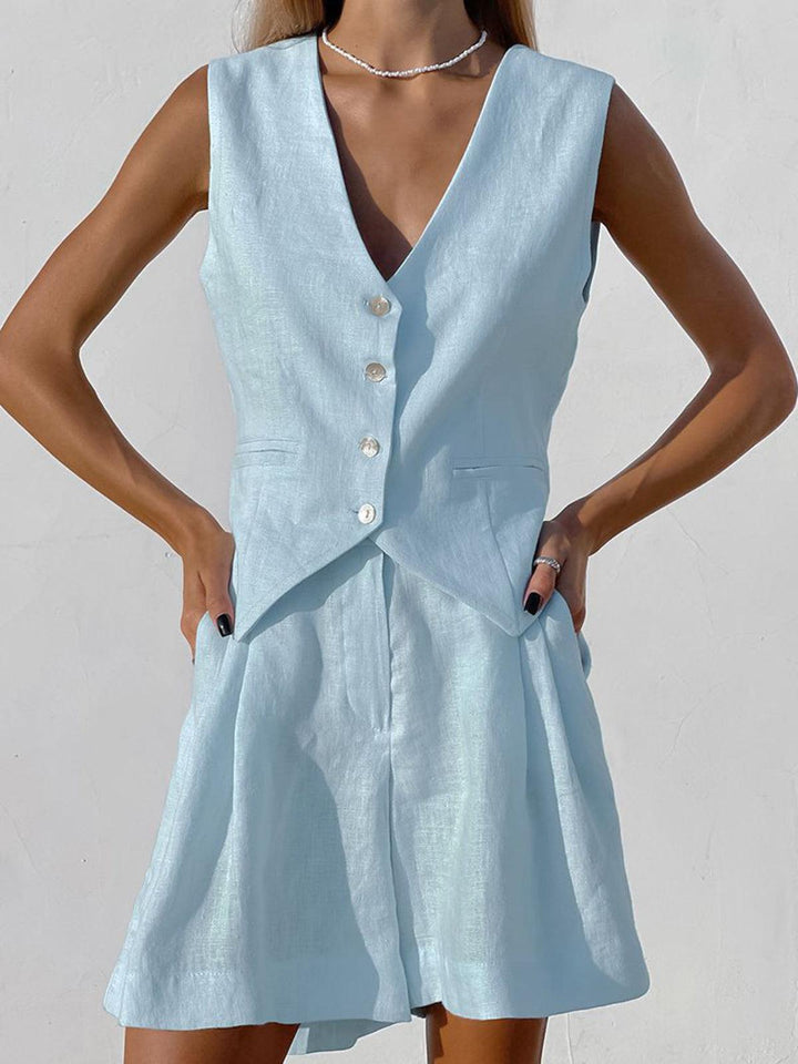 Sophia | Completo Due Pezzi con Shorts