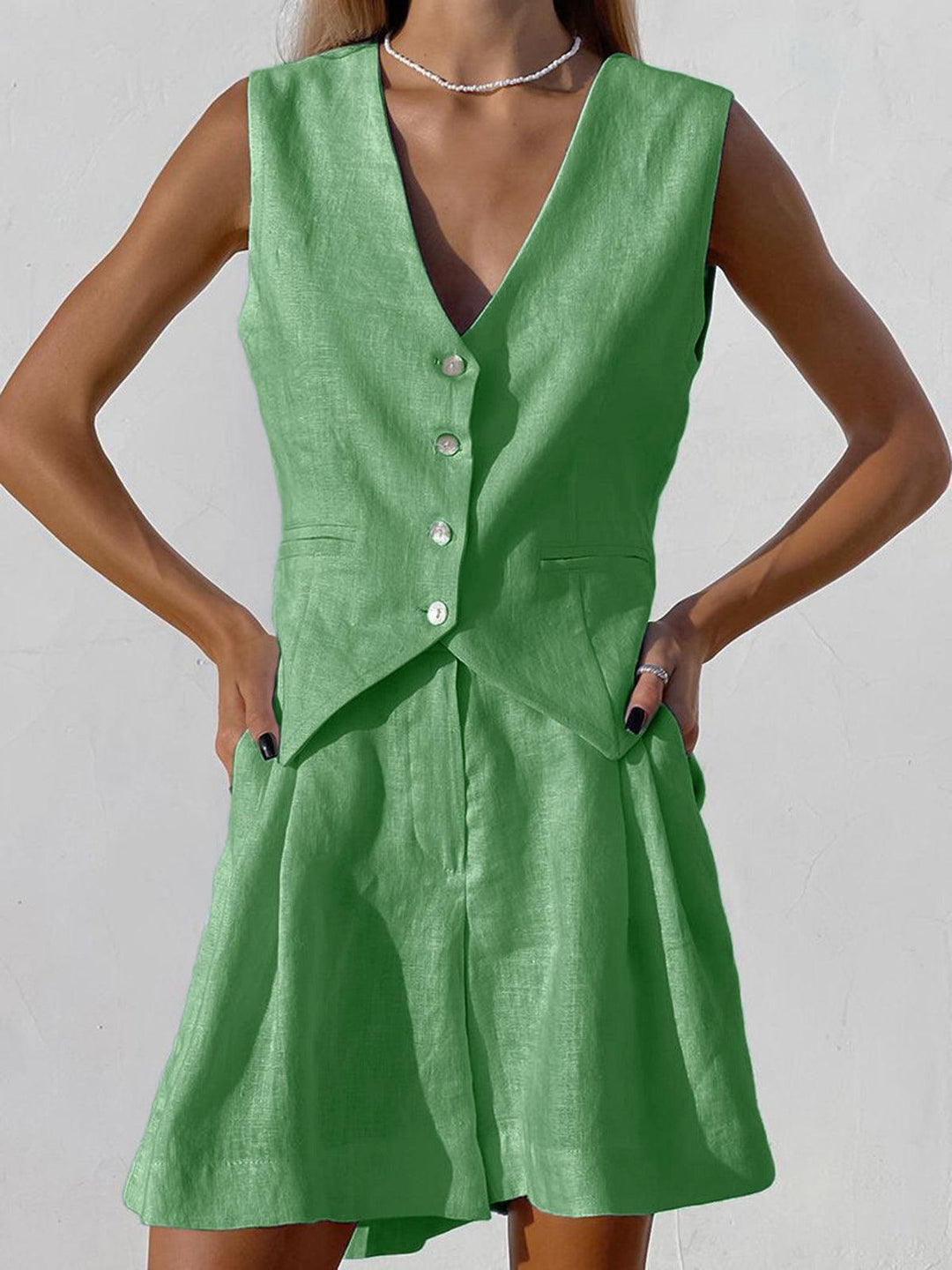 Sophia | Completo Due Pezzi con Shorts