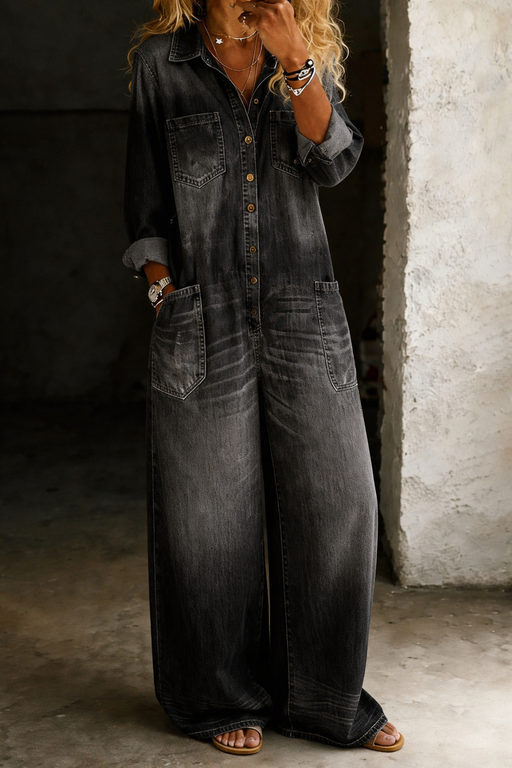Lena | Jumpsuit Casual e Comoda