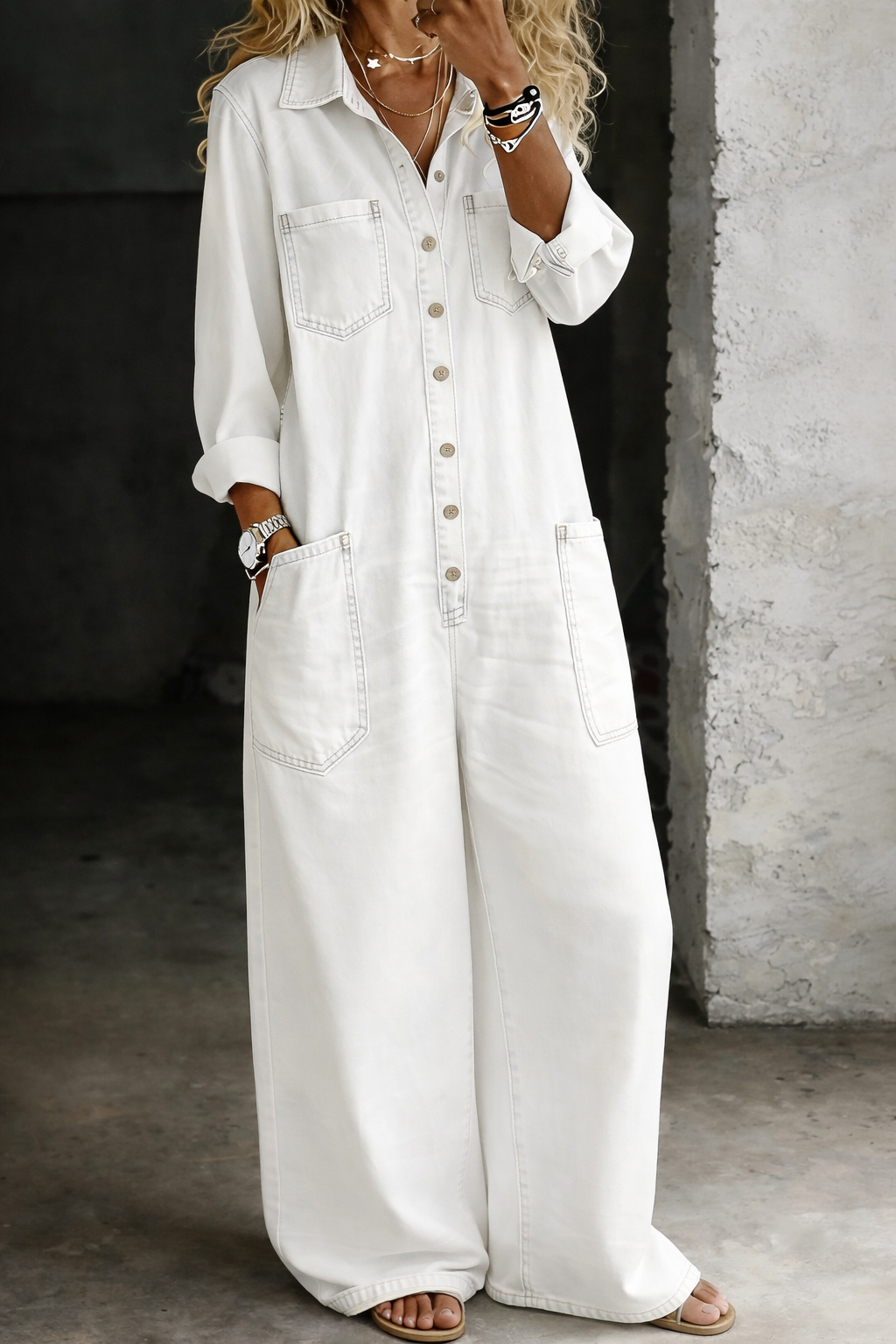 Lena | Jumpsuit Casual e Comoda