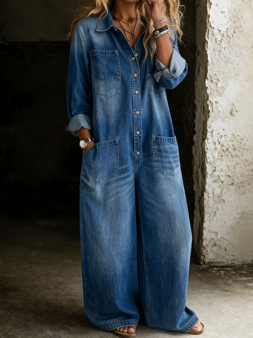 Lena | Jumpsuit Casual e Comoda