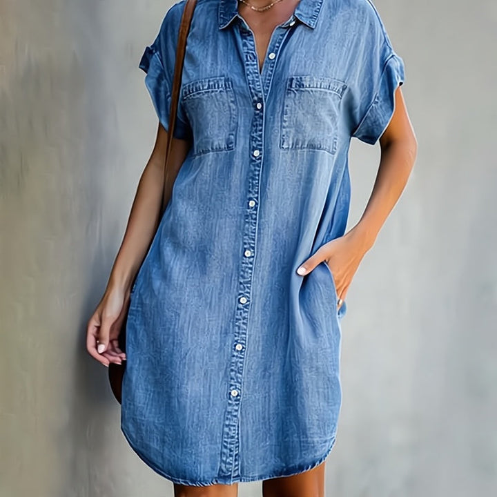 Helen | Abito Camicia con Bottoni