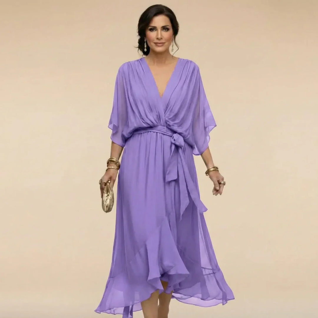 MARTA™ | ABITO ELEGANTE CON SCOLLO A V