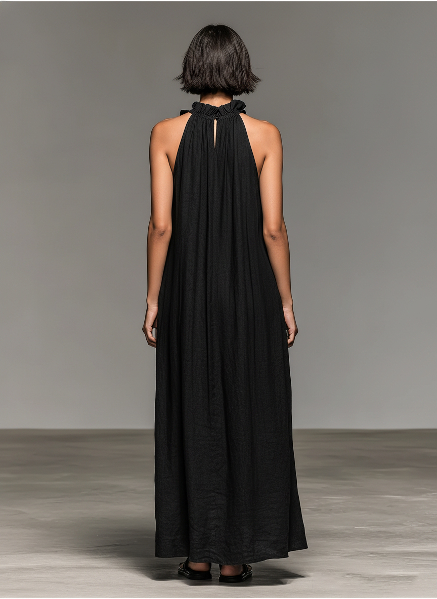 Gladys™ | Abito Maxi con Tasche