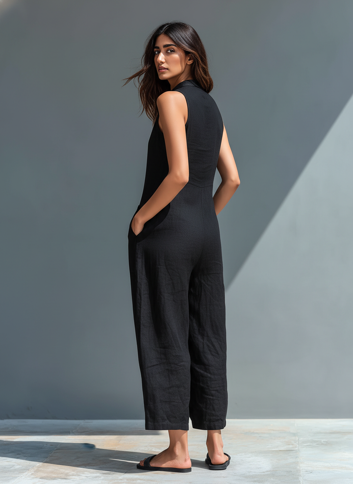 Lucinda | Tuta elegante senza maniche
