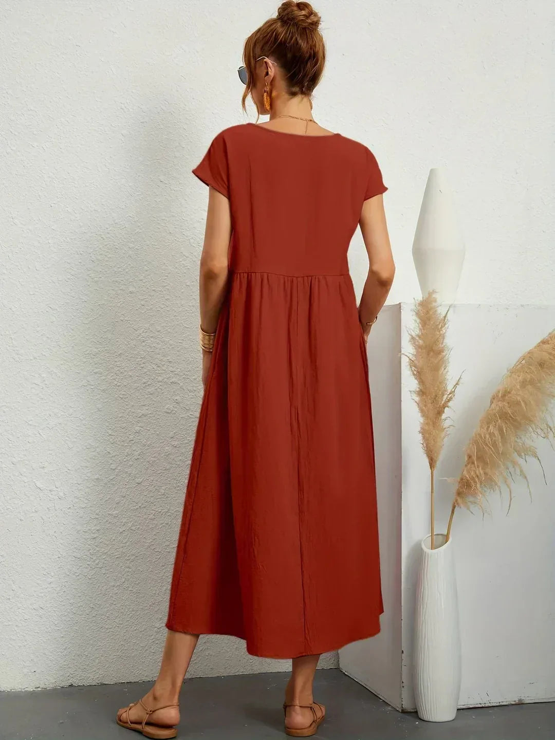 Ursina™ | Abito Midi Fluente