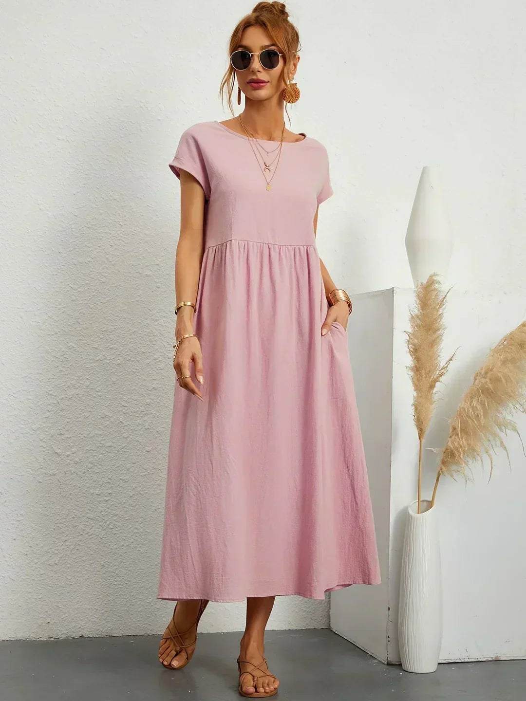 Ursina™ | Abito Midi Fluente