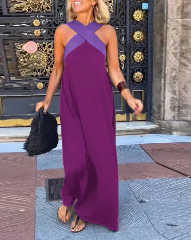 Quirine™ | Abito Maxi con Drappeggio